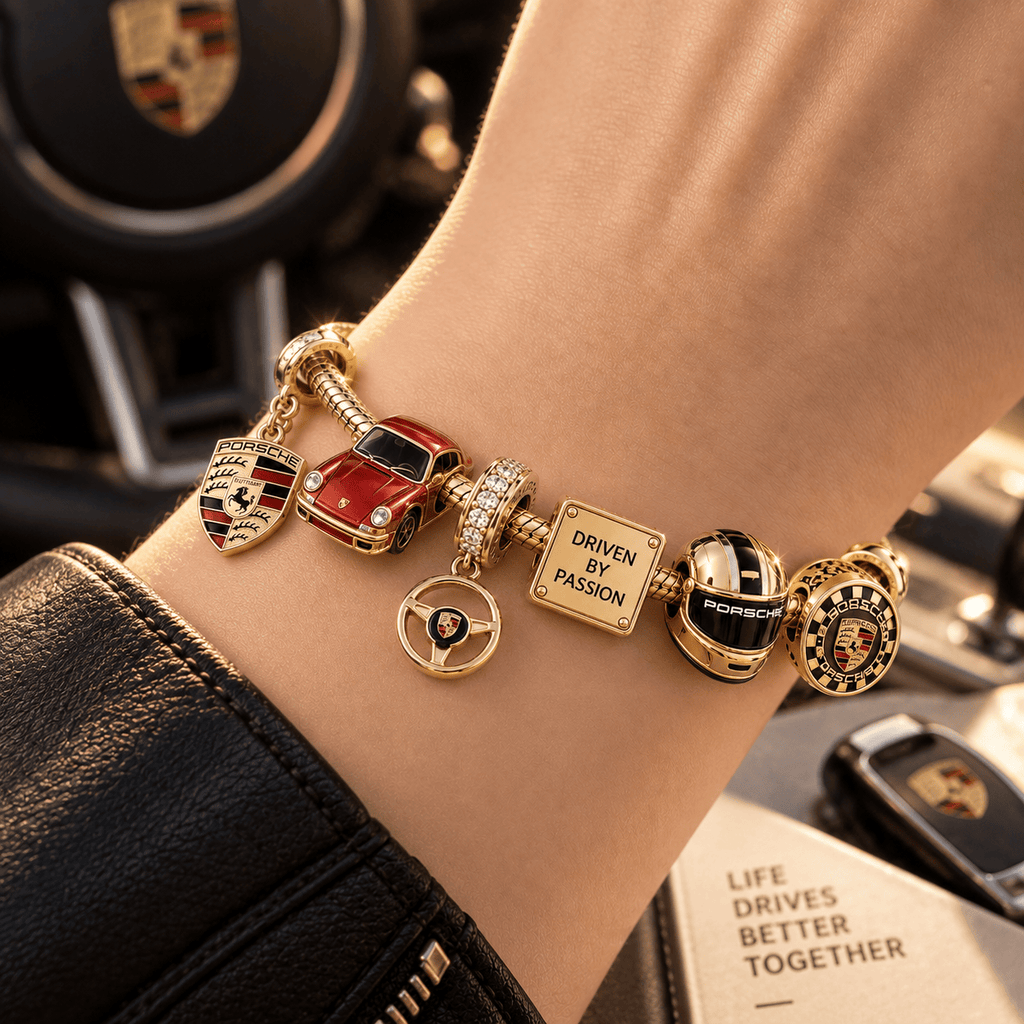 PSC Gold Charm Bracelet Set PTT