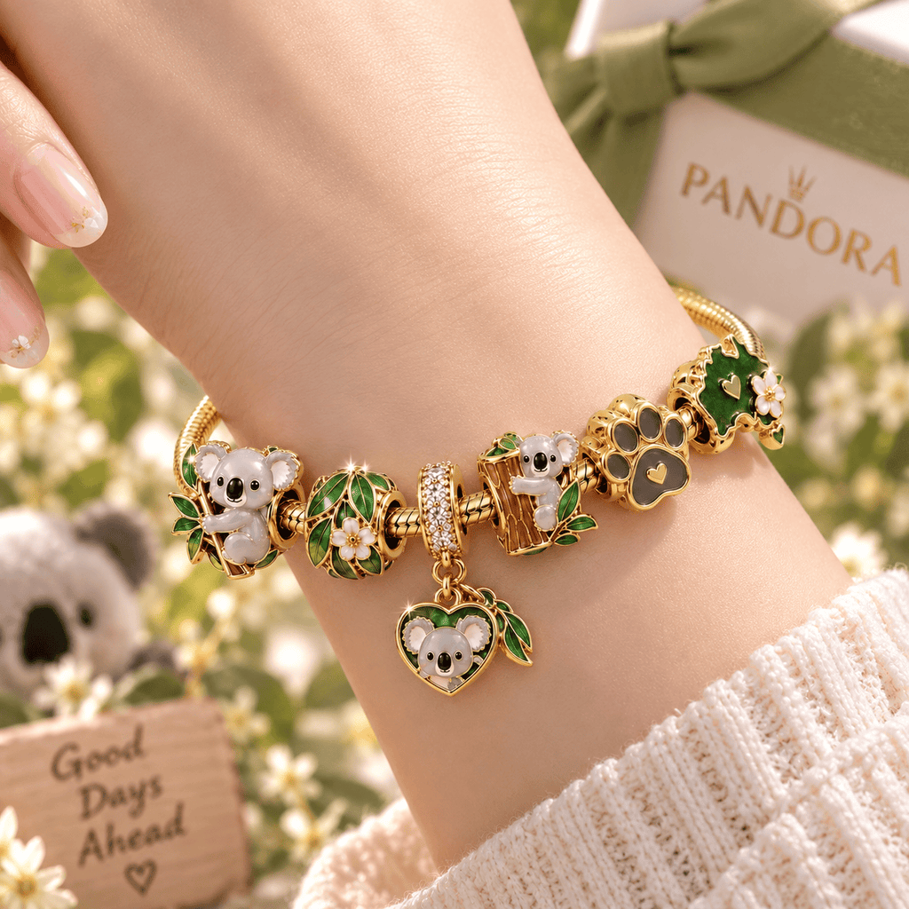 KOLA Gold Charm Bracelet Set VTH