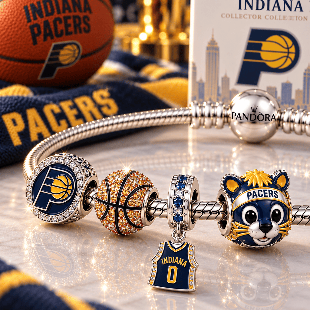 IDP Silver Charm Bracelet Set VTH
