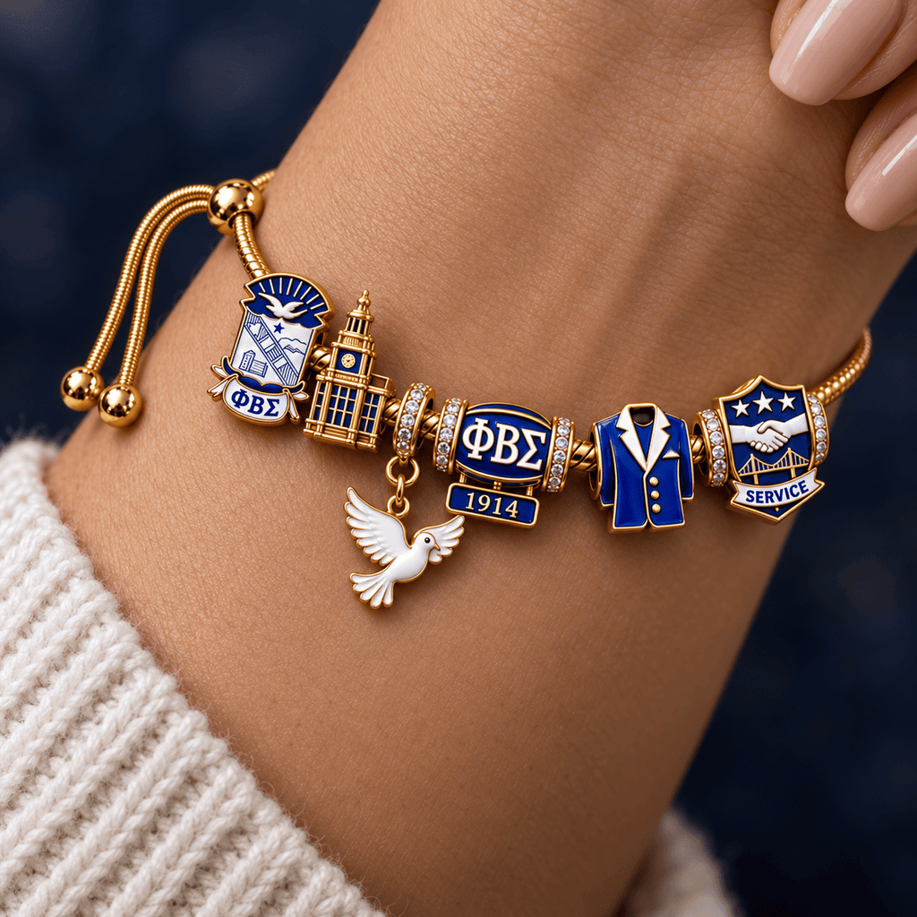 PBTS Silver Charm Bracelet Set NTVA