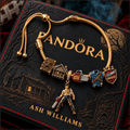 ASH Silver Charm Bracelet Set NTVA