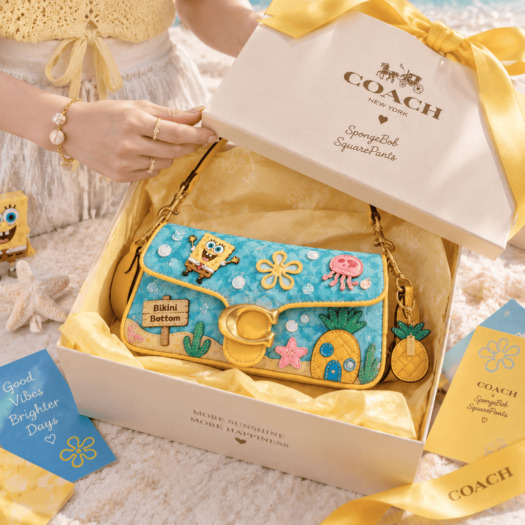 Premium SBSP Coach Shoulder Cross With Charm NPL